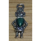 Vintage Carolyn Pollack 925 Sterling Silver Hemis Kachina Pendant Charm