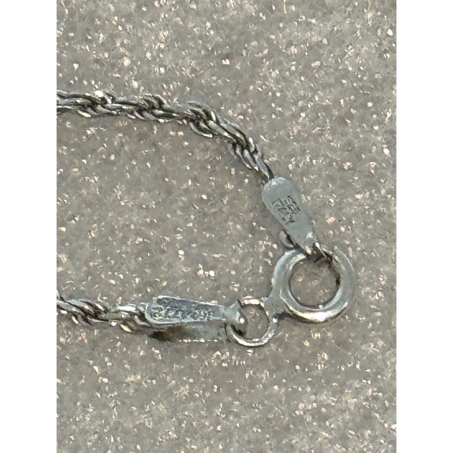 Vintage Calico Cat Enameled Moving Tail And Legs 925 Necklace 21”