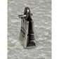 Pre Owned James Avery Retired Silver Shopping Bag Charm with Bonus JA Tag Charm