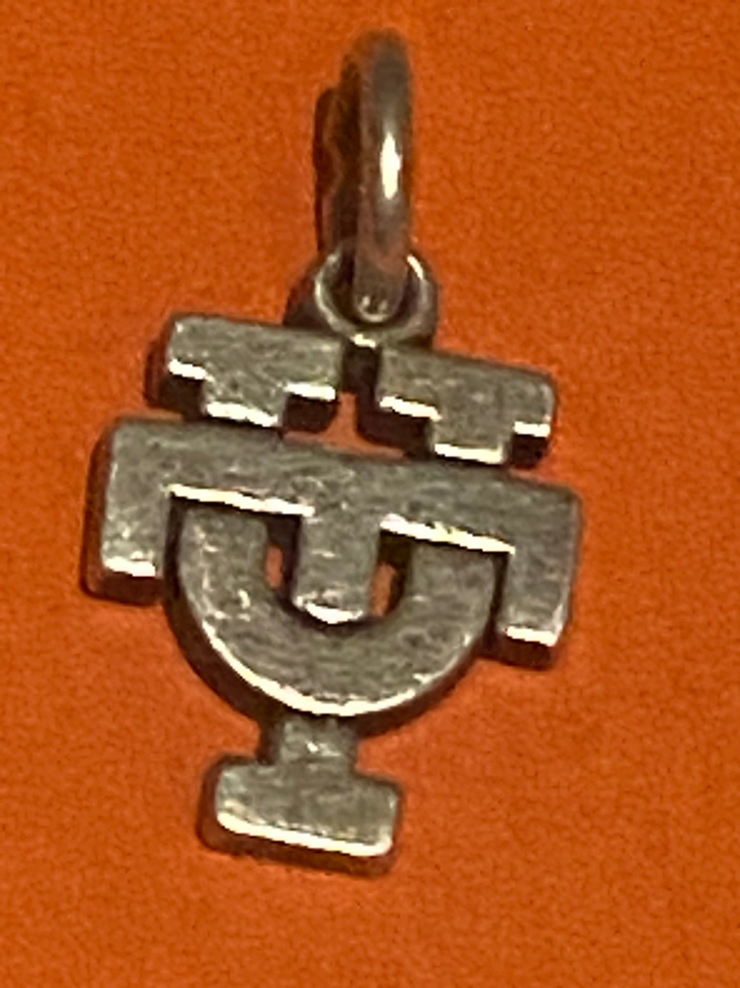 Preowned James Avery Retired Silver UT Longhorns Charm