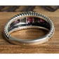 Carolyn Pollack Relios 925 Sterling Silver Garnet Ring Southwestern Size 9