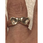 Tiffany & Co Elsa Peretti Open Heart Ring Sterling Silver Size 5.75 Spain 925