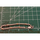 Sterling Silver 925 Vintage Beaded Stacking Bracelet 925 Gold Tone Spacers 7”