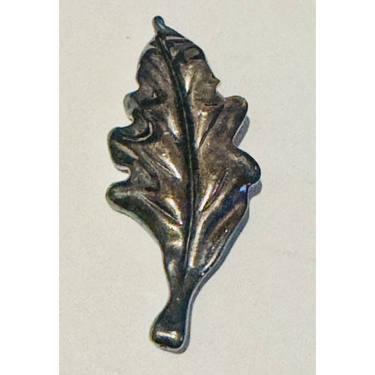 Vintage ATI Thailand Sterling Silver 925 Leaf Brooch Pendant 3” Botanical 9.6g