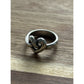 James Avery Retired Sterling Silver Heart Knot Ring Size 8.5
