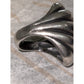 Pre owned James Avery Vintage Retired Sterling Silver Scalloped Dome Ring Size 6.5