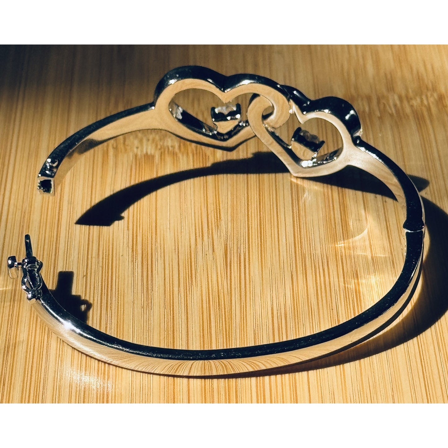 BNWOT Bradford Exchange Best Part Of Me Diamond And Topaz Bracelet For Daughter