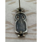 Pre Owned Retired James Avery Silver Prairie Woman / Dutch Girl Pin Brooch RARE