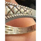 Vintage 925 Sterling Silver & 14K Gold Diamond Filigree Balinese Ring Size 7.5