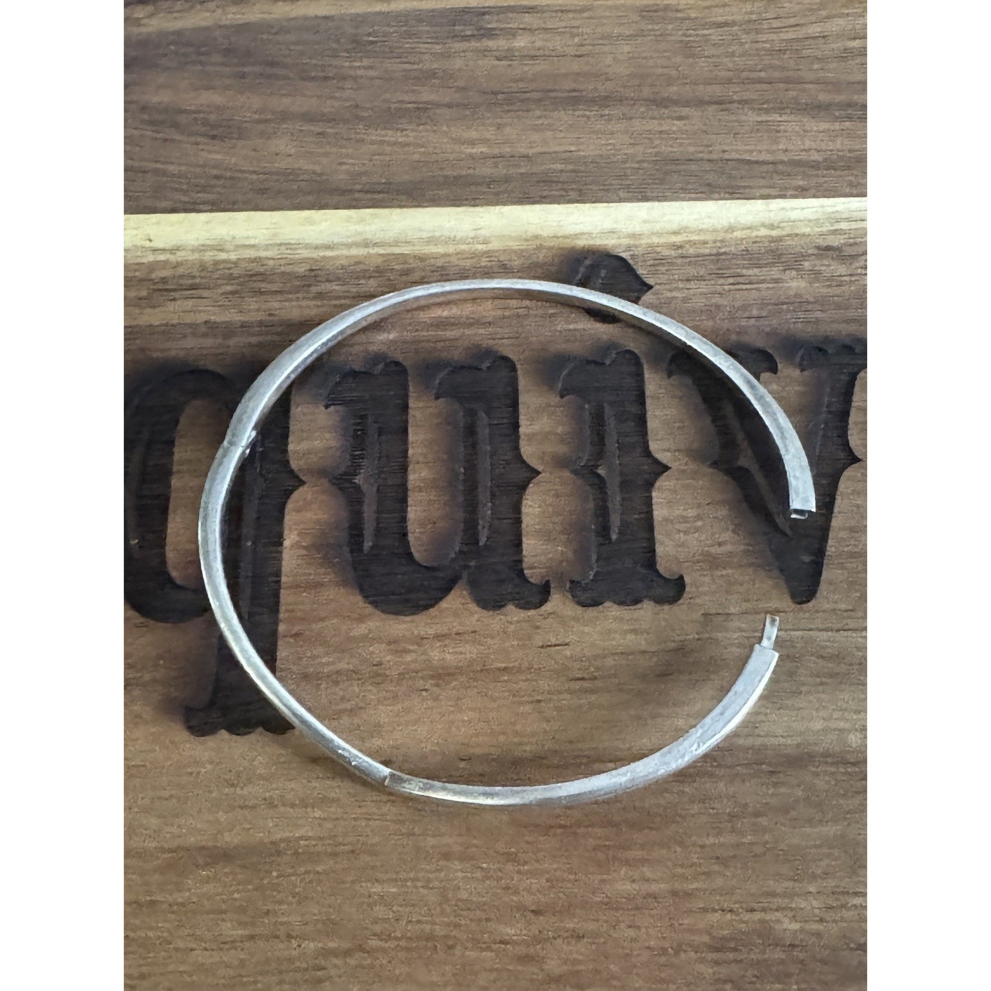 Pandora Wishbone Hinged Bangle Bracelet 925 Sterling Silver