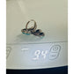 Vintage 925 Sterling Silver Long Turquoise Cabochon Statement Ring Size 7.5