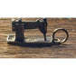 Vintage Sterling Silver 3D Detailed Sewing Machine 925 Charm