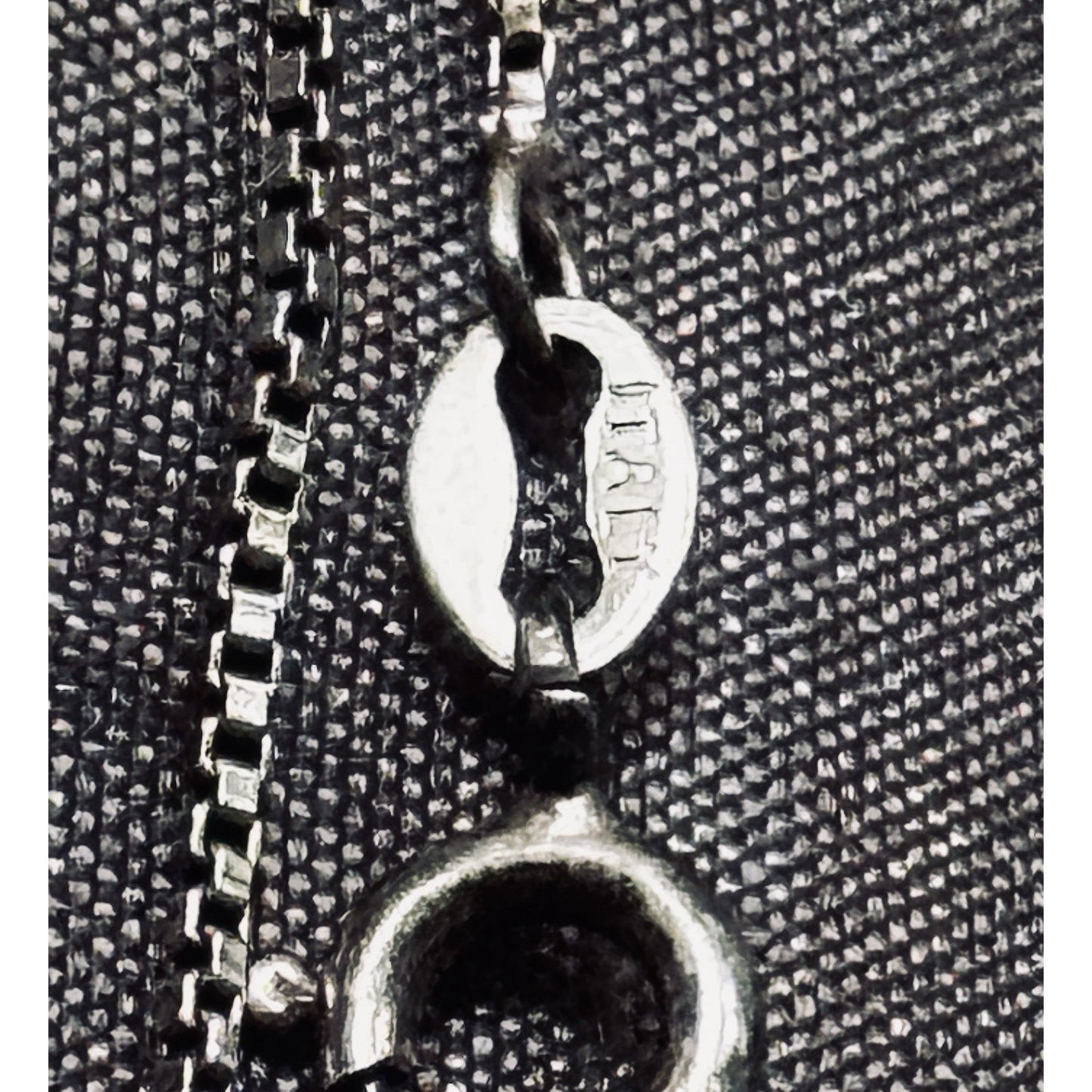 925 Sterling Silver Genuine Diamond Infinity Swirl Pendant Necklace 18” Italy 9g