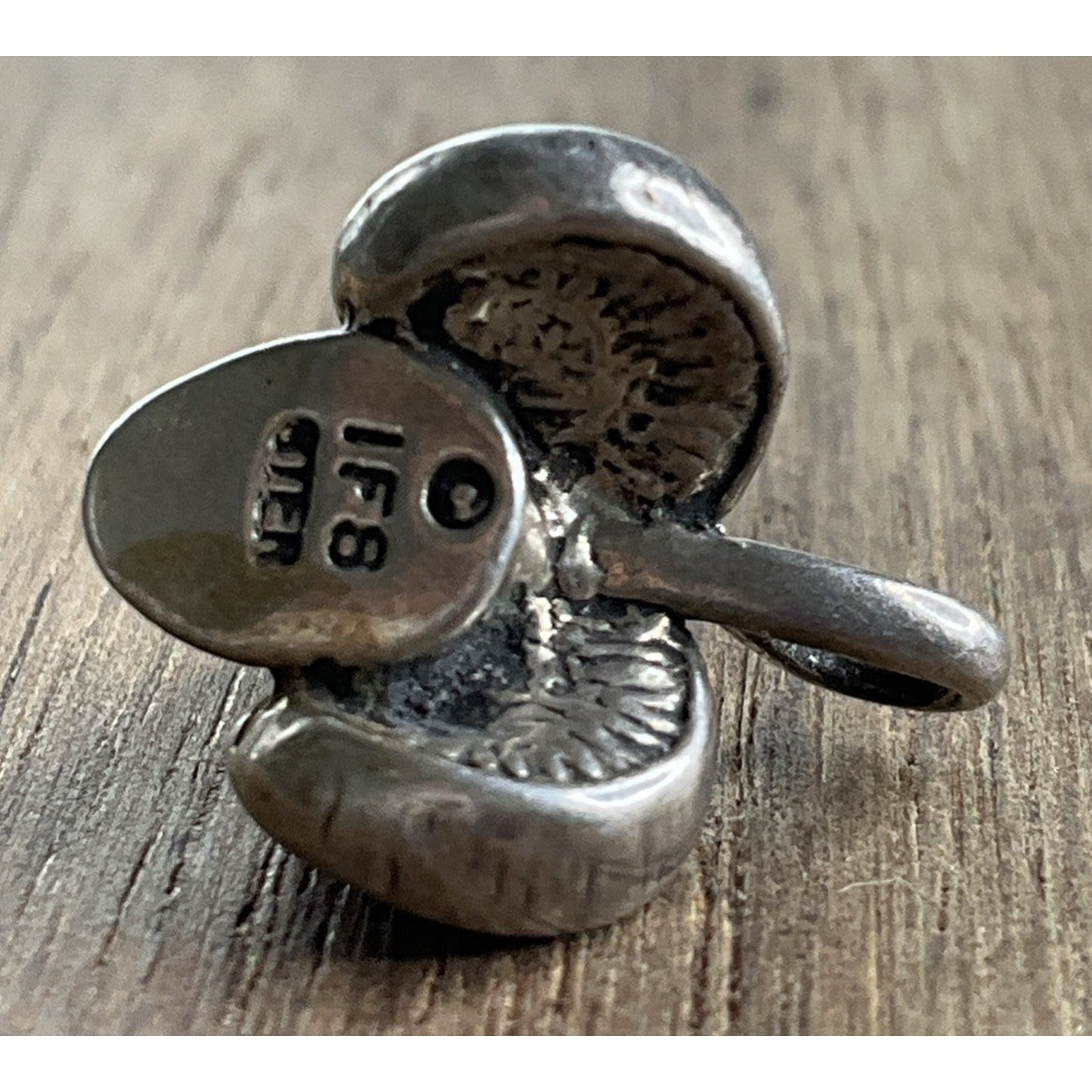 Vintage Sterling Silver Ram Charm
