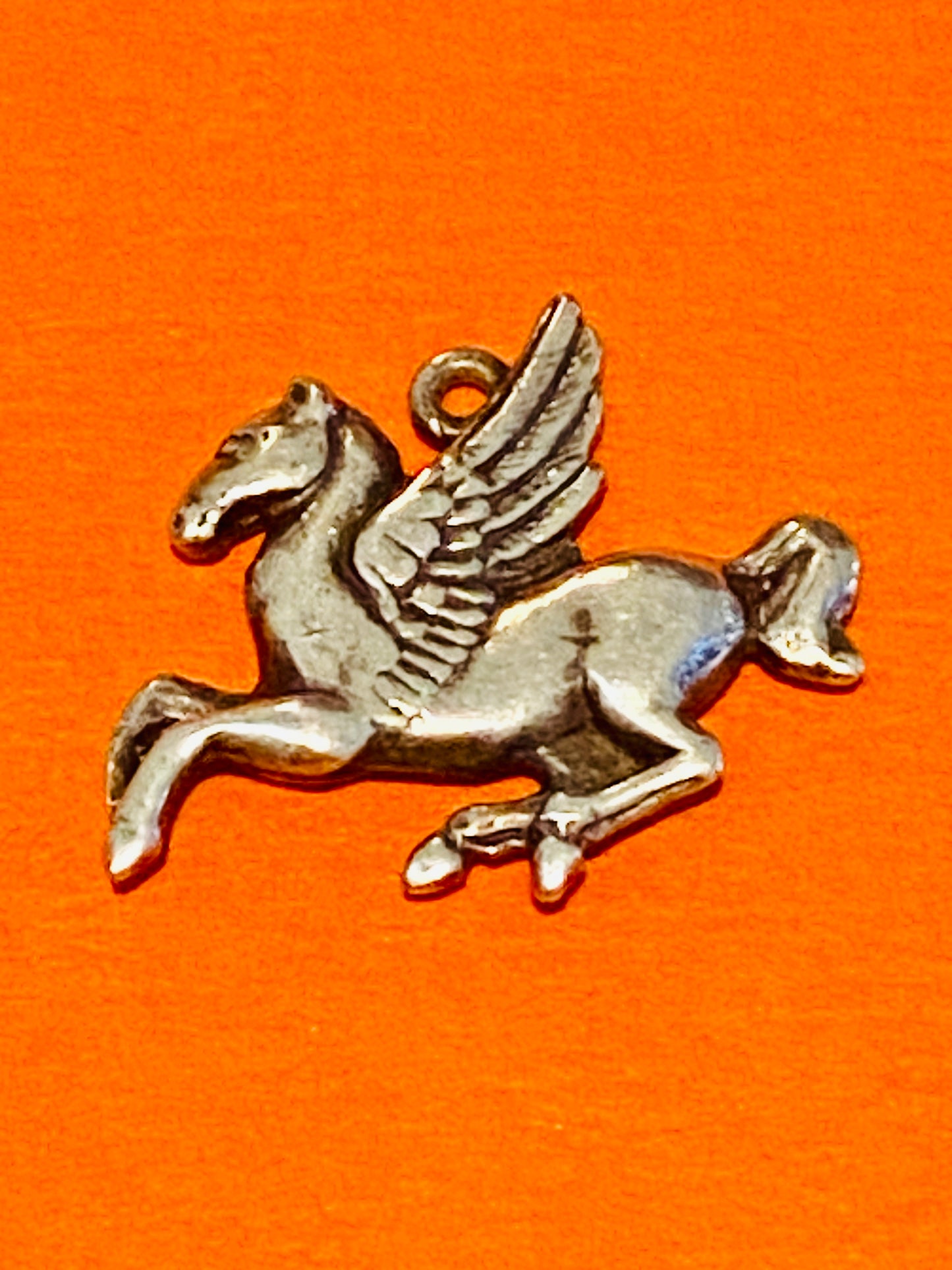 Preowned James Avery RARE Retired Silver Pegasus Charm