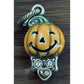 Brand New RETIRED Brighton J91782 JACK O LANTERN Enameled Silver Tone Charm