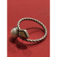 James Avery Retired 925 Silver Marlowe Bronze w/ Cultured Pearl Ring Size 10 Pre-Owned