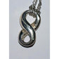 Tiffany & Co. Infinity Pendant Necklace 925 Sterling Silver Made in Spain – 8g