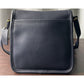Vintage COACH Navy Blue Leaher Companion Crossbody Shoulder Bag Purse