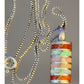 Southwestern Inlay Native Sterling Pendant Opal Jasper Shell MOP w 925 Necklace