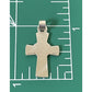 James Avery Retired Silver Heart Cross Love Pendant Pre-Owned