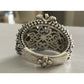 Barbara Bixby 925 18K Gold Multi Gemstone Flower Ring Size 8