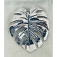 Pre owned James Avery Retired ~RARE ~ Sterling Silver Montesera Leaf Pendant
