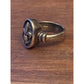 Vintage Ann King 925 Sterling Silver Fleur De Lis Ring w/ 18K Gold Accents 7.5
