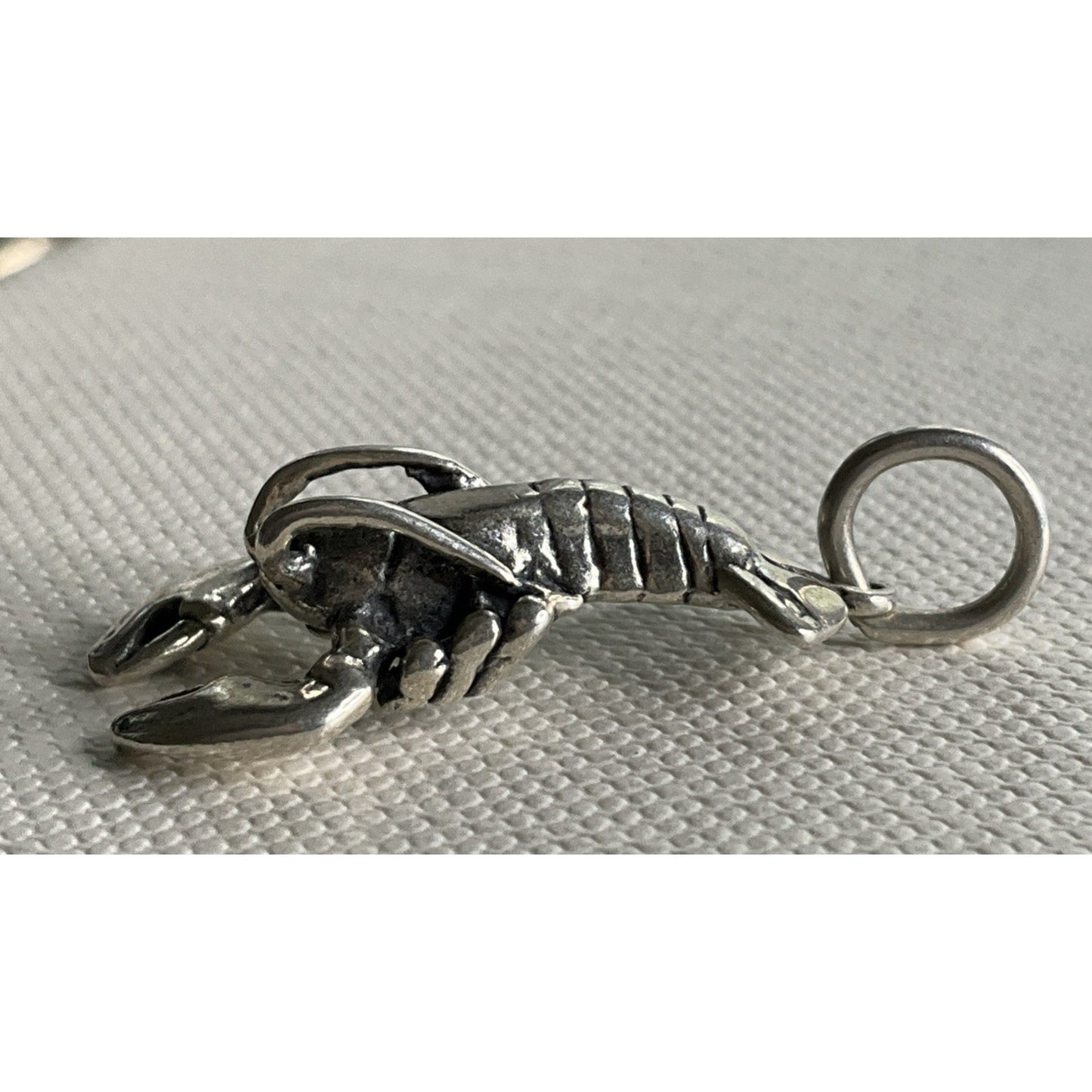 Vintage 925 Sterling Silver Lobster Charm
