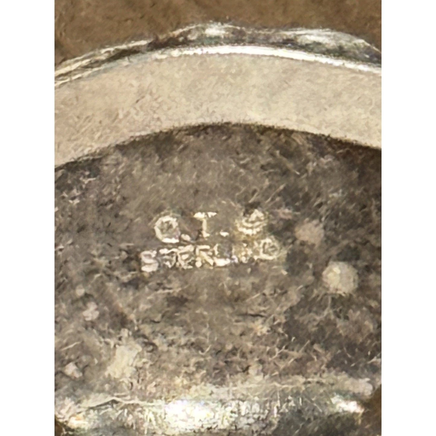 Navajo Sterling Multi Stone Inlay Cuff Bracelet Clarence Thomas C.T. 9.6g