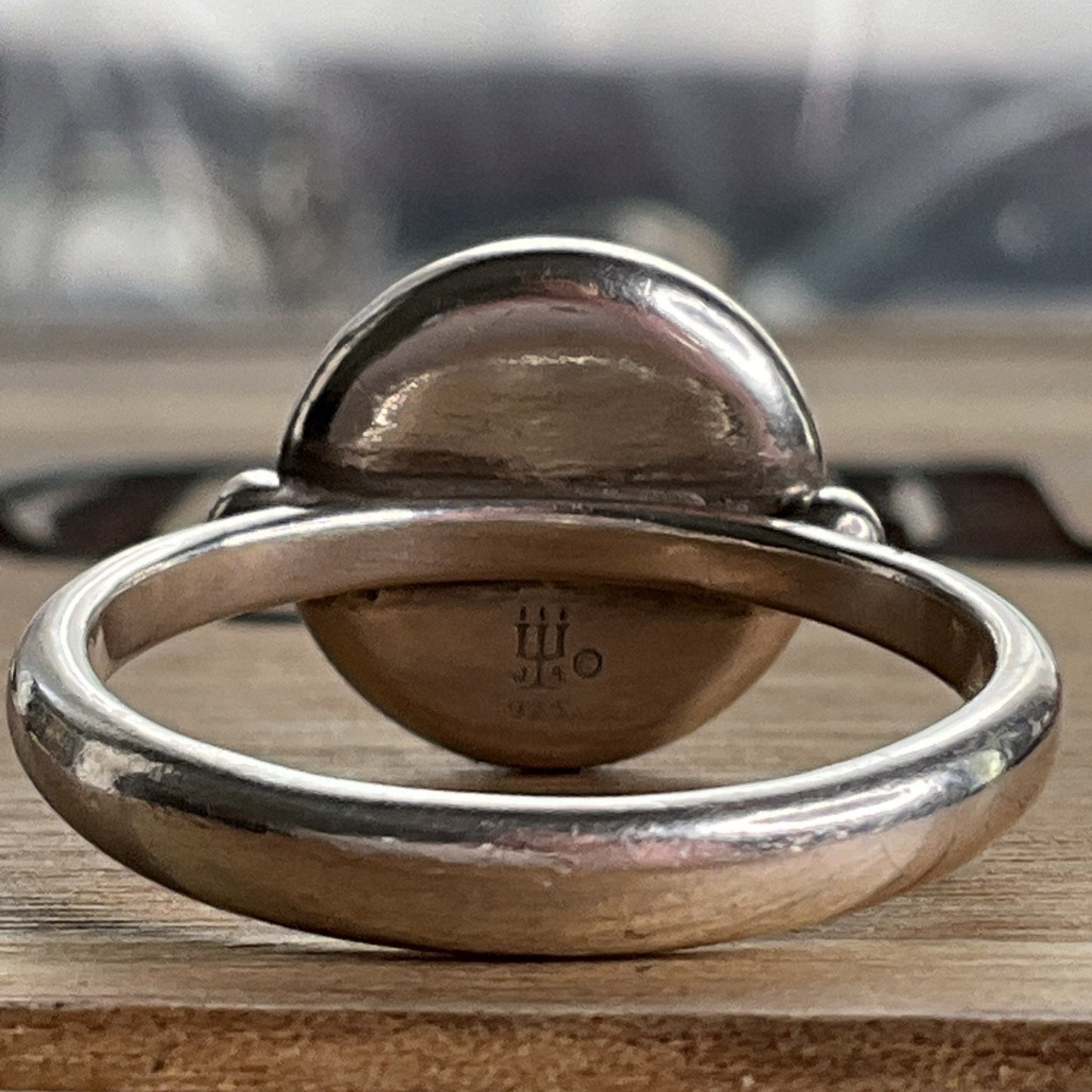 Retired James Avery Sterling Silver Life’s Journey Compass Ring Size 8