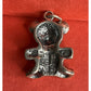 Vintage Sterling Silver Teddy Bear Charm Pendant Cute Toy