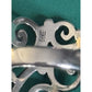 Pre owned Retired James Avery Sterling Silver Open Sorrento Ring Size 7.5