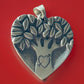 Pre owned James Avery Retired Original Release 925 Sweetheart Love Heart Tree Pendant