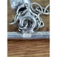 Vintage Sterling Silver Navajo Pearl Style Bead Bracelet 7.25” Toggle Clasp 17g