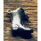 Vintage Sterling Silver 3D Drill Team Dance Boot 925 Charm