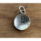 Vintage Sterling Silver Witch Moon Charm