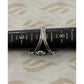 Pre owned James Avery Retired Sterling Silver/ Bronze La Vida Nueva Cross Ring Size 7