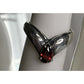 Retired James Avery Apogean Sterling Silver Red Garnet Teardrop Ring Size 5.5