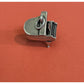 James Avery Retired Silver Open Grand Piano Charm Pre-Owned