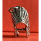 Vintage Sterling Silver Native American Headdress Charm
