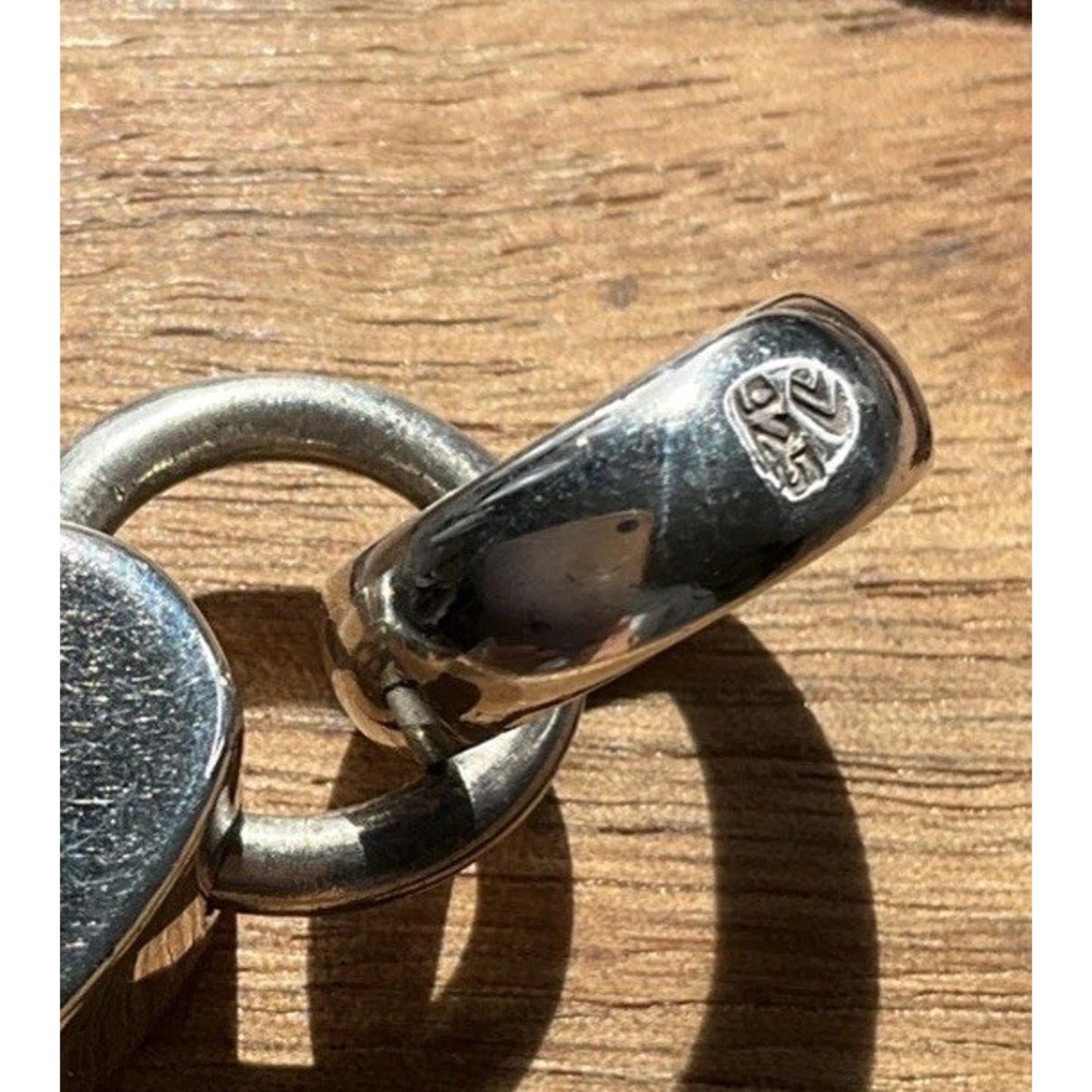 Vintage Silpada 925 Sterling Silver Puffy Heart Pendant Charm Large Bail