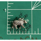 925 Sterling Silver 3D Grizzly Bear Charm