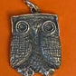 Preowned James Avery Vintage Retired Rare Silver Owl Charm or Pendant