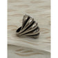 Pre owned James Avery Vintage Retired Sterling Silver Scalloped Dome Ring Size 6.5
