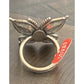 Brand New Retired James Avery Mariposa Butterfly Bronze & Silver Ring Size 8.5 Pre-Owned