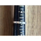 James Avery Retired Sterling Silver Garnet Ribbon Cross Ring Size 5