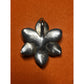 Pre Owned James Avery Retired 14k Gold And Silver Magnolia Blossom Flower Pendant