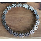 Chrome Hearts Tiny PLUS Link Bracelet 18 Link 925 Sterling Silver 7.5” 22g 2001