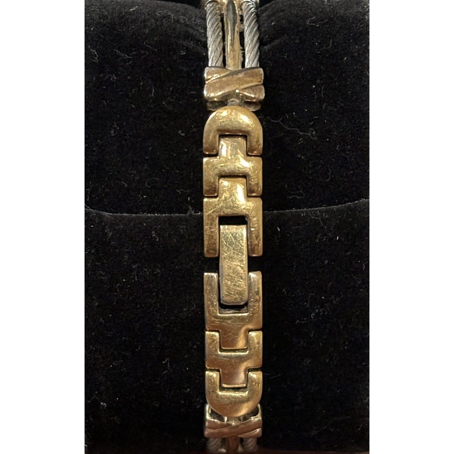 Vintage Y2K Armitron Gold & Silver Tone Now Watch NEEDS BATTERY Gorgeous!